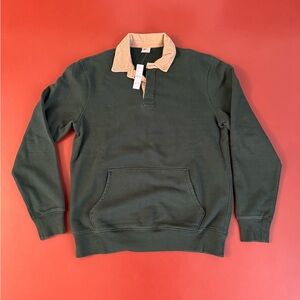 J. Crew Fleece Rugby Polo Size Large Tall NWT